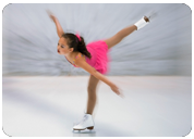 Skating at the Ice Rink